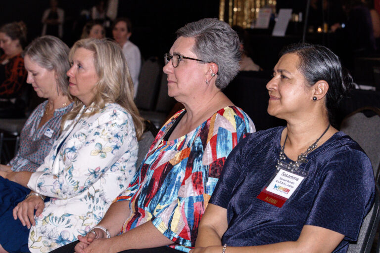 Guests seated in the audience